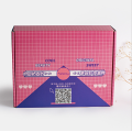 pink clothes packaging express box with full printing