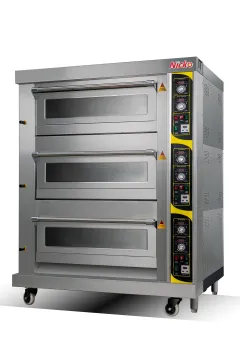 Hot Sale Baking Oven Electric Commercial Bread Bakery Oven 1/2/ 3 Deck Pita Bread Oven for Sale