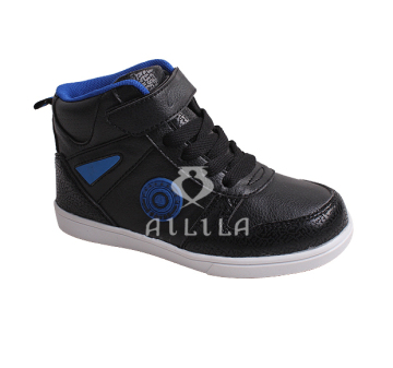 Fancy vulcanized boy short boots