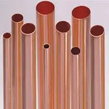 straight copper pipe/red copper pipes for gas water heater