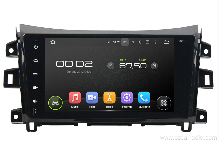 Nissan Navara 2016 Android Car Audio Player