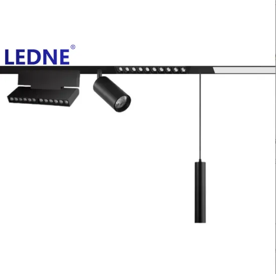 48V Intelligent Magnetic Track Lighting System: LED Spotlight with Embedded Grille Lamp and Main-Free Design