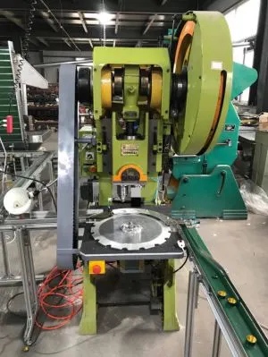 Fully Automatic Aluminum Lid Cap Making Machines - Production Line