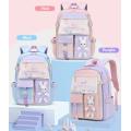 Girls Backpack Cute Quicksand Refrigerator Door School Bag