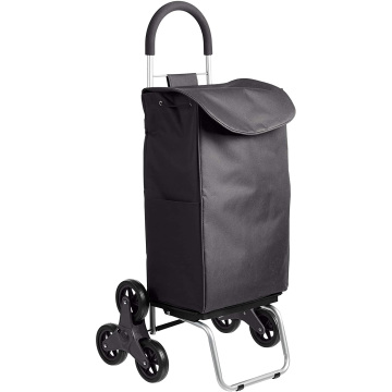 Waterproof Heavy Duty 6 Wheel Stair Climber Shopping Cart