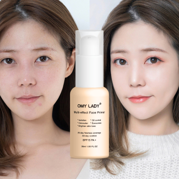 2022 Omy Lady Neuankömmlinge Pore Concealer Make -up -Basis mit SPF 15 zum Aufhellen von Hautton