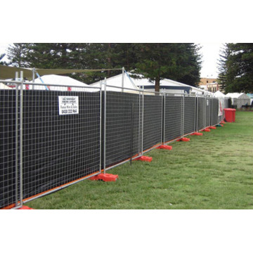 outdoor construction temporary fence