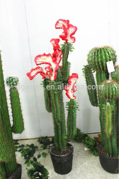 home garden deco mini outdoor 50~300cm tall green artificial cactus flower 1077-B-1 08 161389