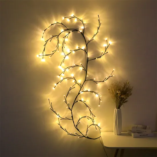 Romantic 144LED Fairy Willow Vine Light String for Holidays and Weddings