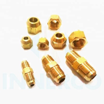 Refrigeration Fittings Double Nipple Flare Nut with Union
