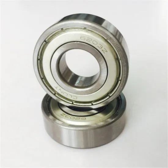 All Types of bearings Ball Bearing Sizes 6203 Deep Groove Ball Bearings 6203 2RS 17*62*17mm
