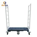 6casteurs NC Shop Plastic U Boat Transport Trolley