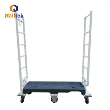 6casters NC Shop Plastic U Boat Transport Trolley