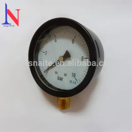 Black Steel Wika Type Dry Pressure Gauge