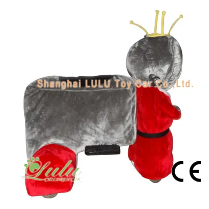 Red Wolf Animal Rider Coin Operated Machine