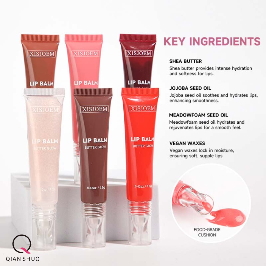 Clear Nude Pink Lip Glaze untuk Tampilan Alami