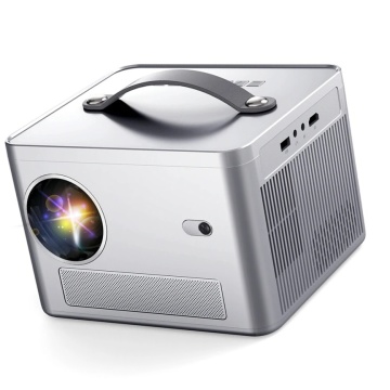 VSMILE V-0060SM 4K WIFI WIFI Android Projector مع دعم ثلاثي الأبعاد وتصميم فائق المحمولة