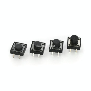 20PCS DIP Tactile Switch 12*12*5mm 7mm 8mm 9mm 12x12 4Pin Tact Push Button Micro Switch Self-reset Switches