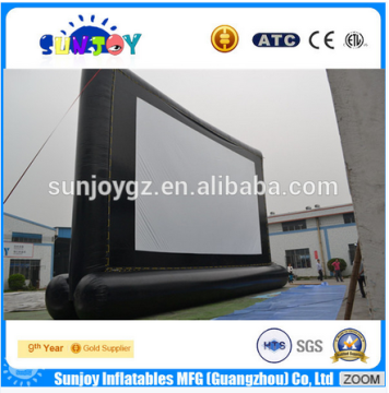 2017 Sunjoy cheap advertising inflatable movie screen
