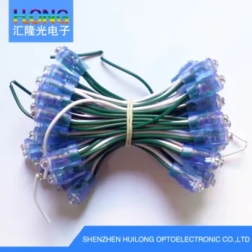 Green Color Good Quality LEDs 9mm LED Pixel
