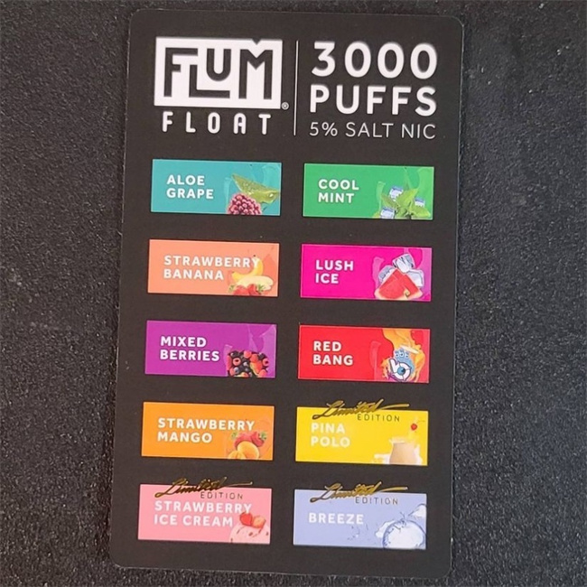 Fashion 3000puff fume float