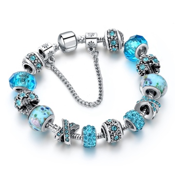 Brave Light Longway Fashion Jewellery European Charm Bracelets for Women - Silver Chain Bracelets & Bangles DIY Jewelry Pulseras