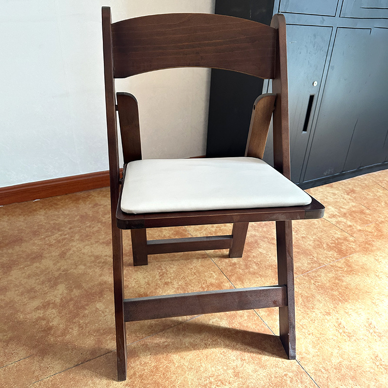 wood wedding chair