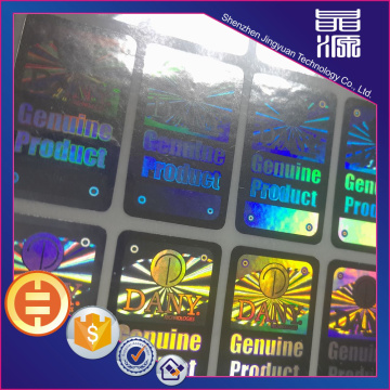 Label Hologram Keselamatan Laser Anti-palsu 3D