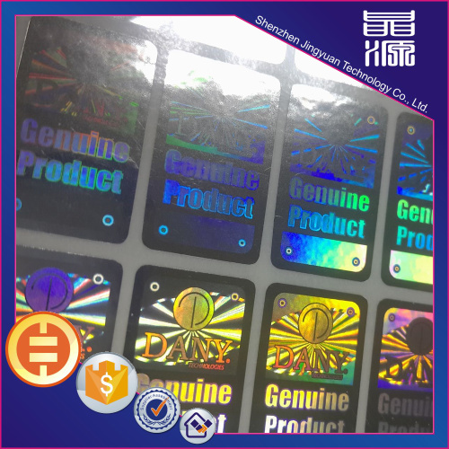 Label Hologram Keamanan Laser Anti-Fake 3D