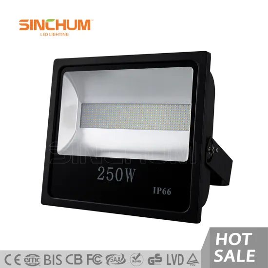 High brightness 100lm/w LG chip smd led 250w stadium floodlight for tennis