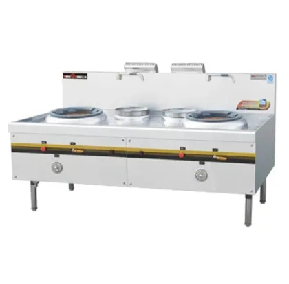 Warmer Pot Gas Chinese Wok Range Cook Stove