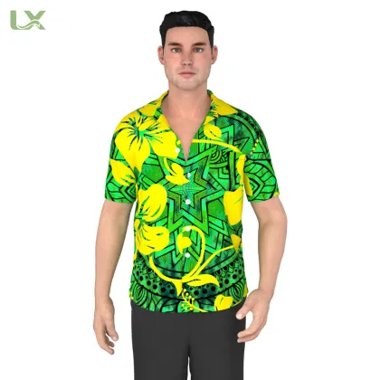 Custom Mens Hawaiian Shirts: Aloha Polynesian Pacific Island Designs