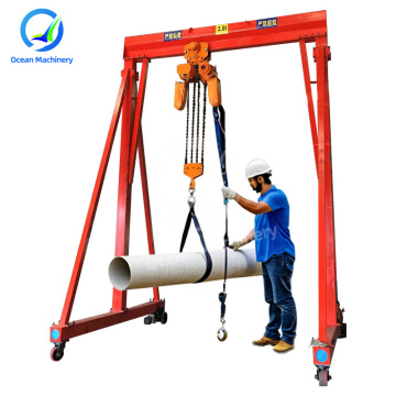 16 Ton Electric Gantry Crane for Lifting and Grua Operations