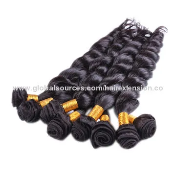 Special curl hair weft