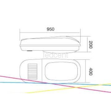 solar led street light manufacturers (LC-T001 50w)