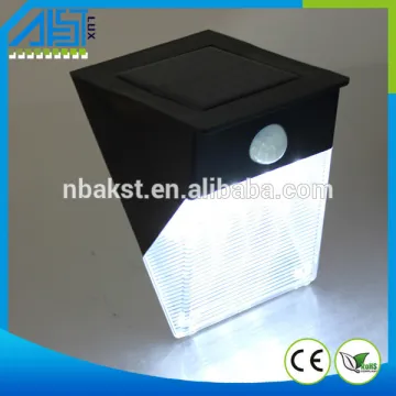 12LED Solar security IP44 solar sensor light plastic solar light
