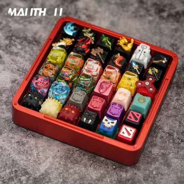 Keyfirst Aluminum Alloy Switch Tester กล่องคีย์บอร์ดคีย์บอร์ดกลไกการรวบรวมกุญแจคีย์บอร์ด