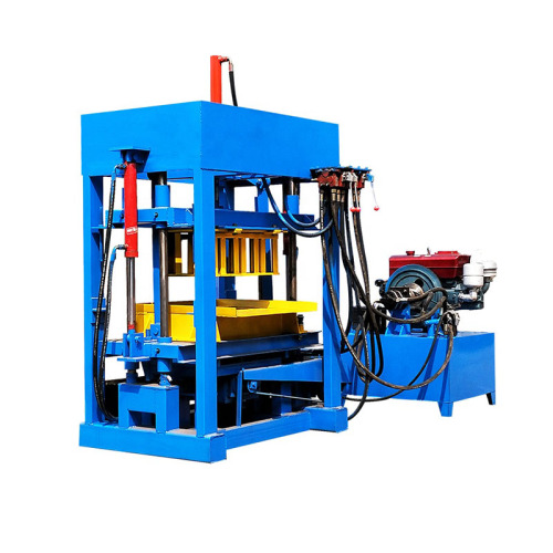 QT4-30 concrete cement hollow block making machine