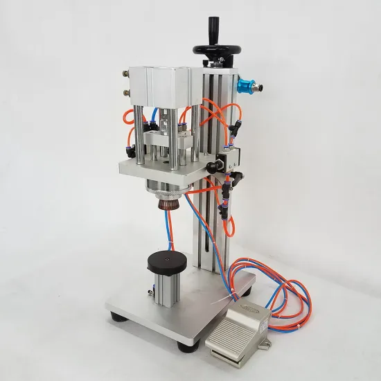 Semi-Automatic Perfume Bottle Crimping Machine