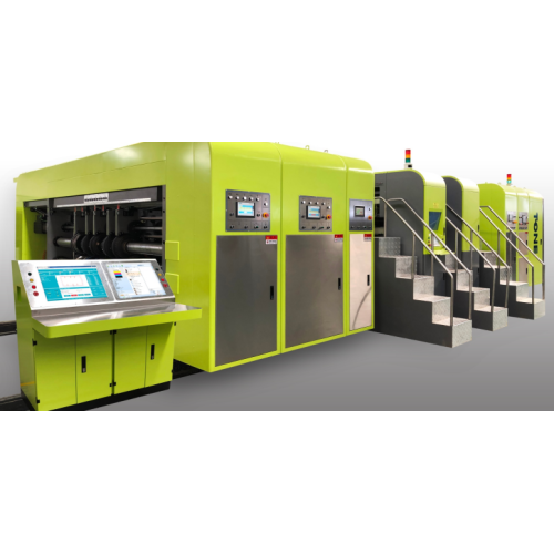 Гофрированная бумажная на водяной на водной печати принтер печатает