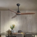 Diseño simple y generoso Ventilador de techo de madera