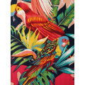 Birds Design Rayon Challis 32S Printing Fabric