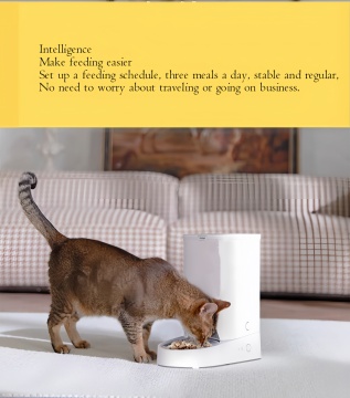 Smart Automatic Cat Feeder with Portion Control
