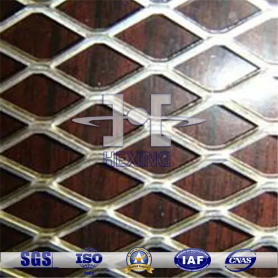 Diamond Aluminum Expanded Metal Wire Mesh For Decorative
