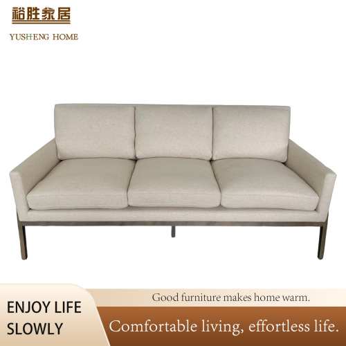 Sofá de luxo moderno para sala de estar aconchegante