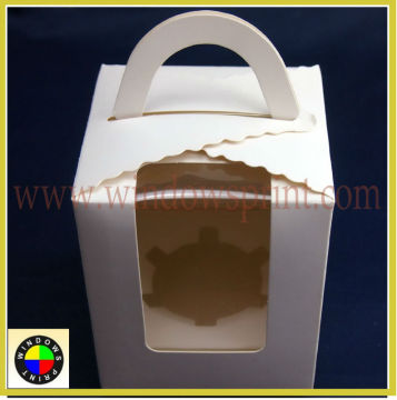 Fancy small cake box,small take out box