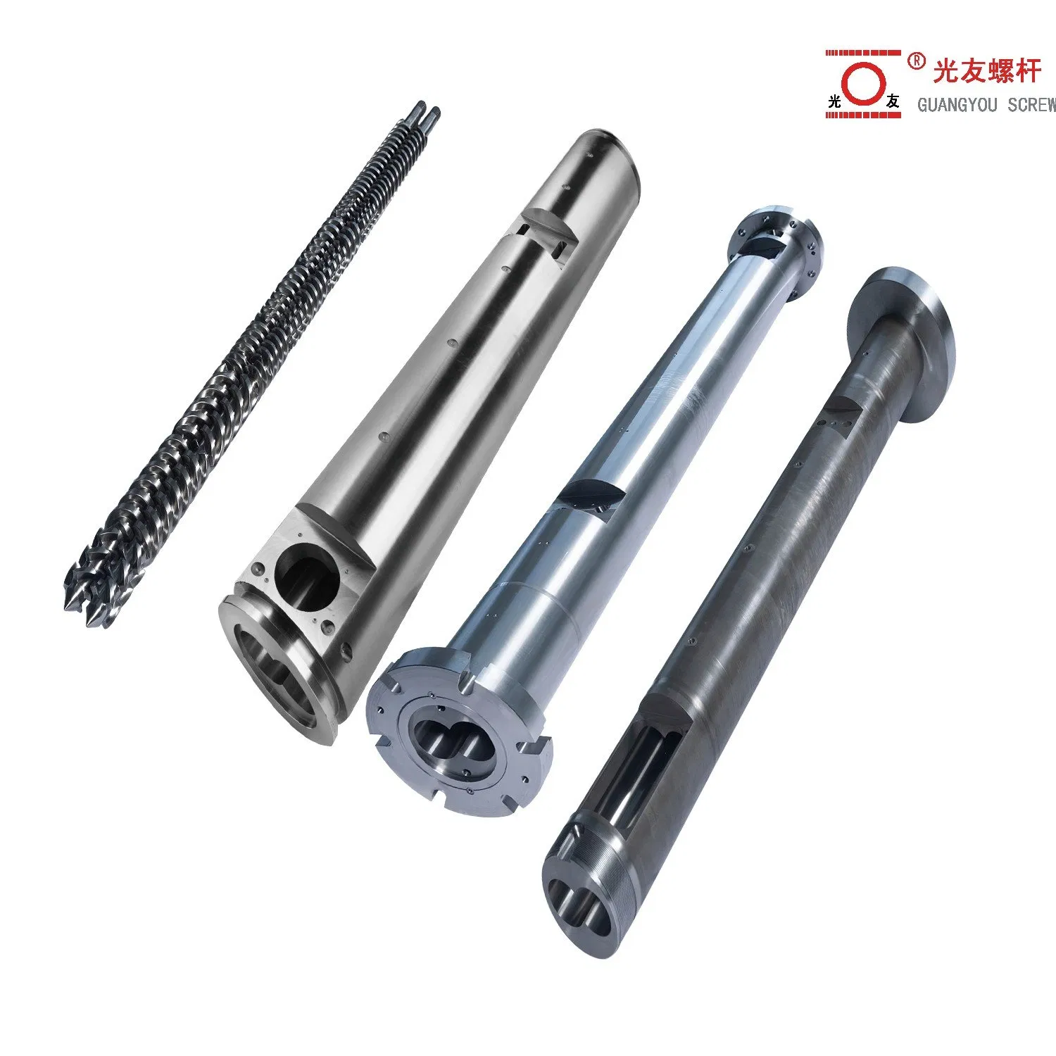 ISO Certified PP &amp; PE Extruder Parallel Twin Screw Barrel