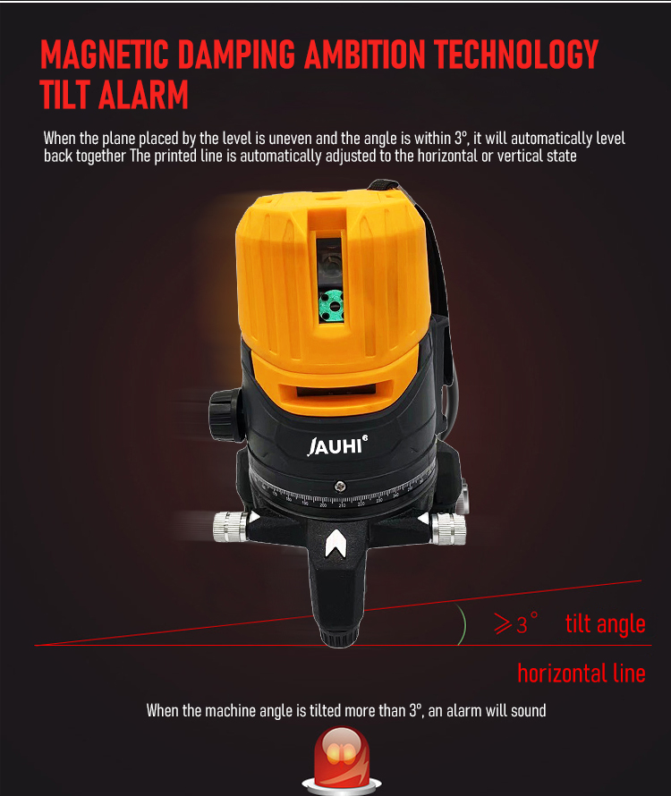 Laser Level Self Levelling Beams Laser 5 Lines