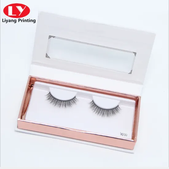 Book Paper Box with Window for False Eyelash