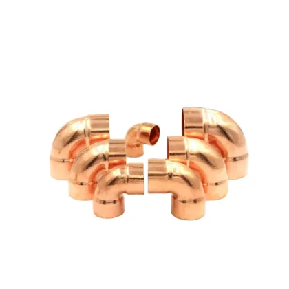 Refrigeration Parts Copper Pipe fitting Distribute Connector CXC Copper Pipes Fittings Tube